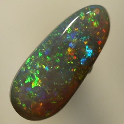 SOLID SEMI BLACK OPAL Pretty 3D pattern, bright sparkles